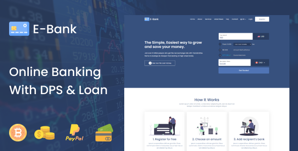 E-Bank Php Script